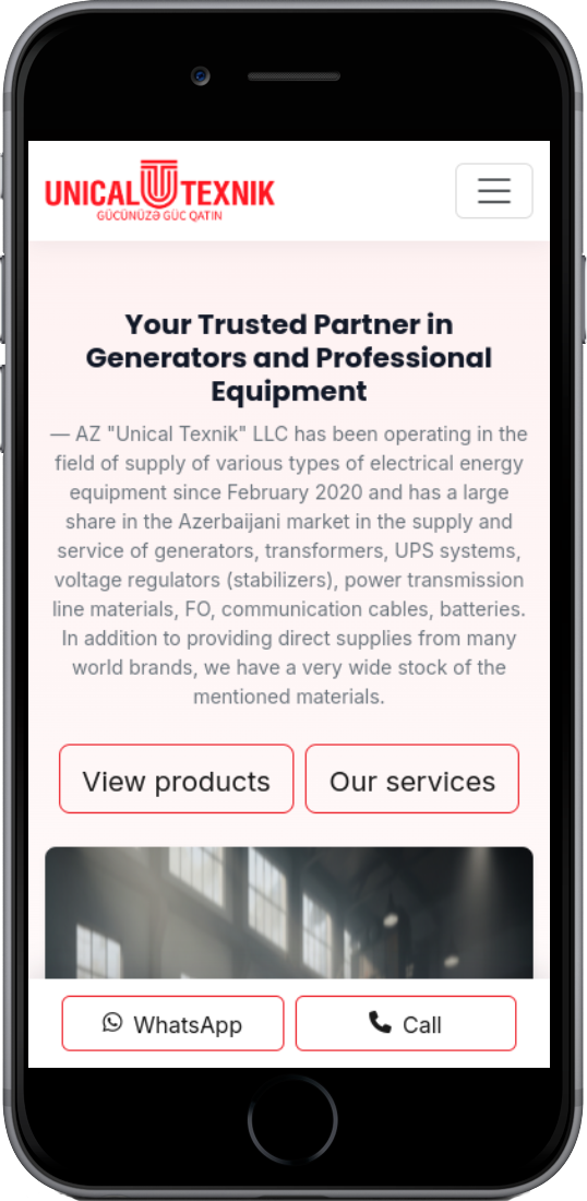 Unical Texnik Mobile ERP və POS