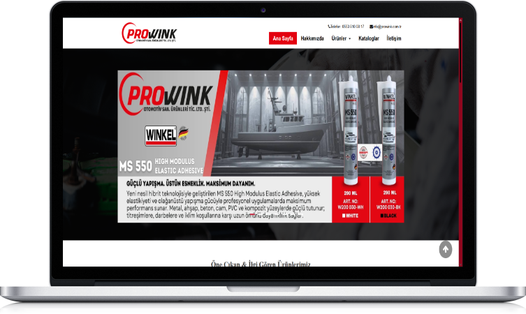 PROWiNK – Sənaye və Avtomobil Məhsulları üçün E-Kataloq Platforması ERP və POS